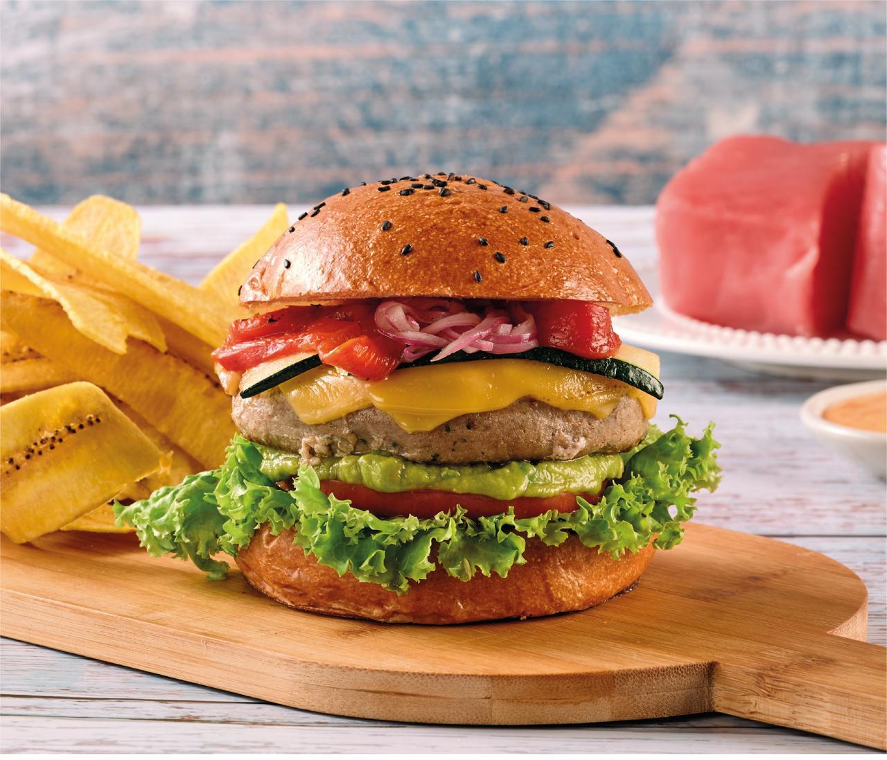 Hamburguesa de AtÃºn
